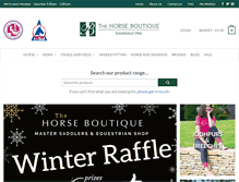 Tablet Screenshot of horse-boutique.co.uk